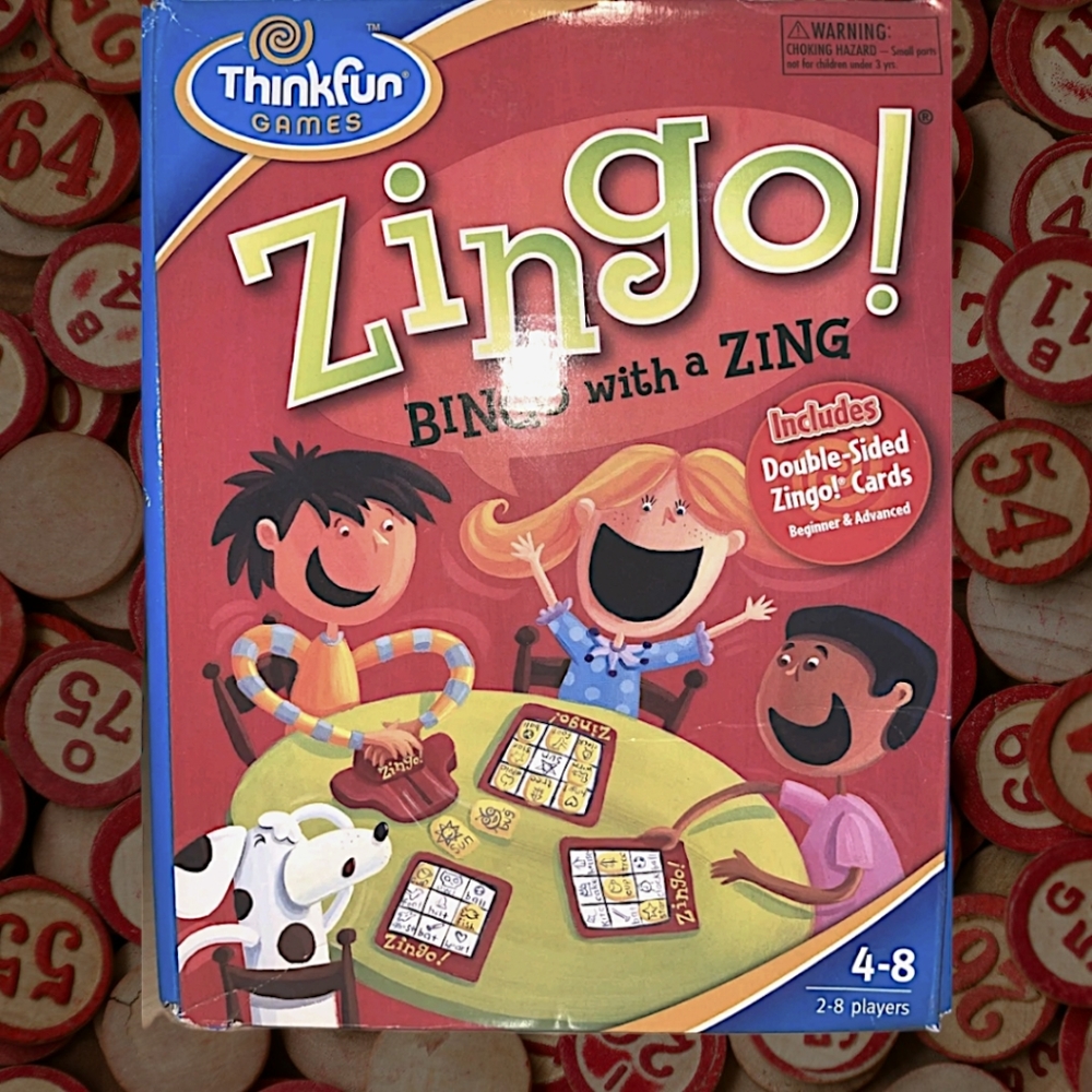 ThinkFun Zingo Bingo Award Winning Preschool Game for Pre/Early Reader